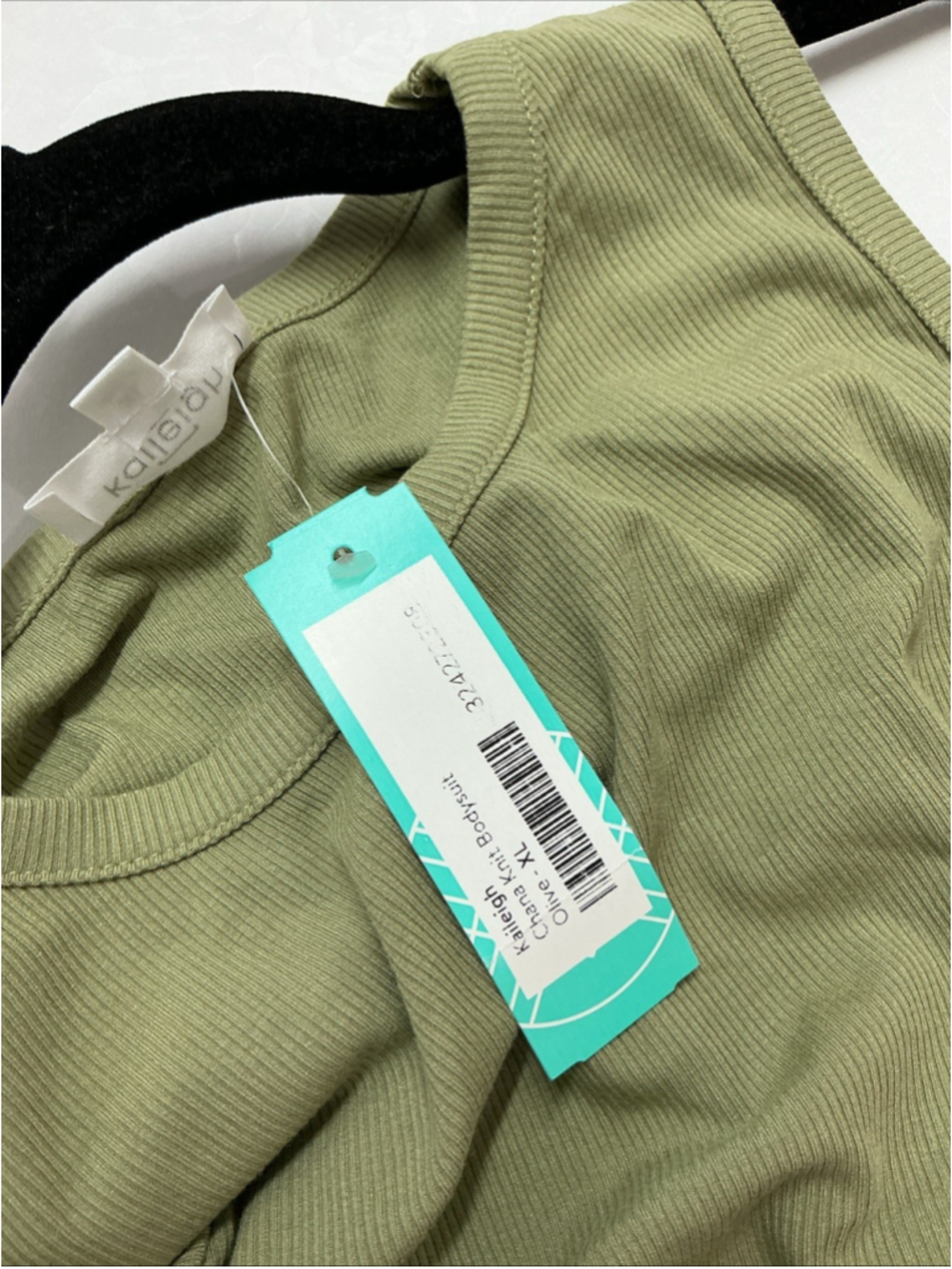 kaileigh Rayon Spandex Bodysuit Size XL In New Condition - Picture 4 of 4
